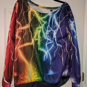 Lightning Sweatshirt XL